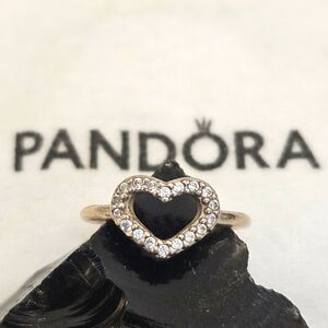 Pandora Retired Be My Valentine CZ Sterling Silver Ring